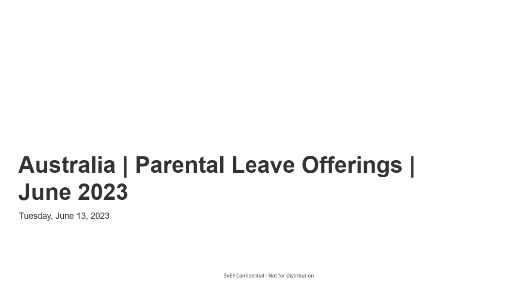 aus parental leave 23 cover