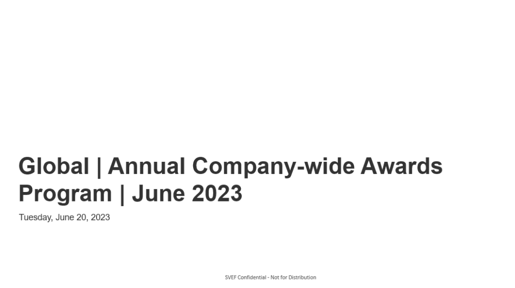 global annual awards 2023 cover