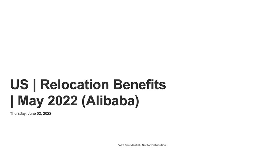 2022 US Relocation Benefits