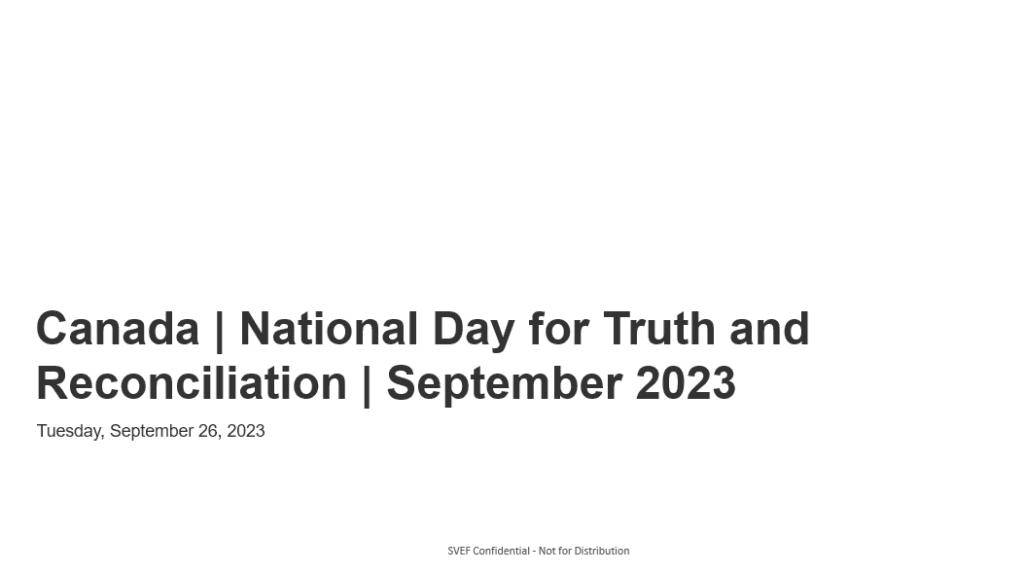 canada national day for truth and reconciliation september 2023