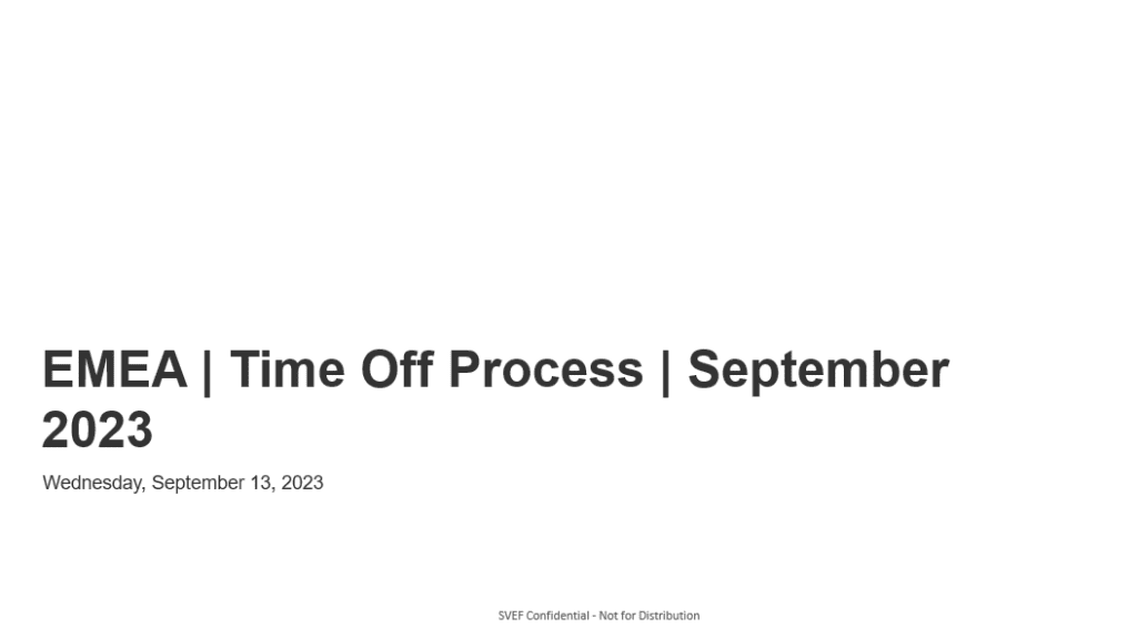 emea time off process sepetember 2023