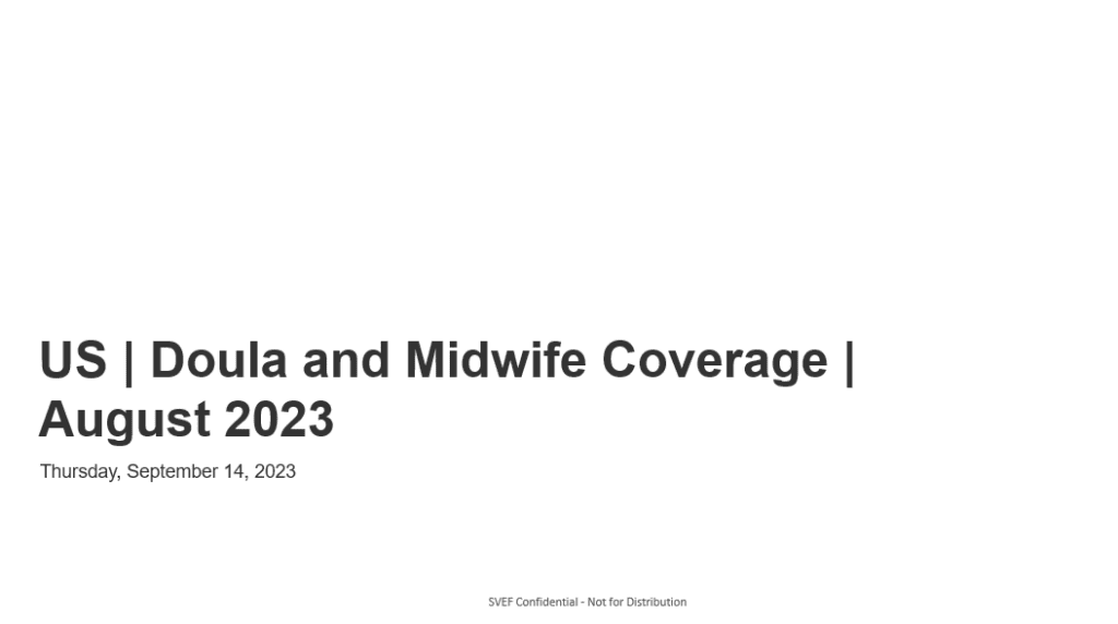 us doula and midwife coverage august 2023