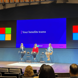 A panel discussion with Jennifer Benz, Sarah Gregory, and Jeannie Franks