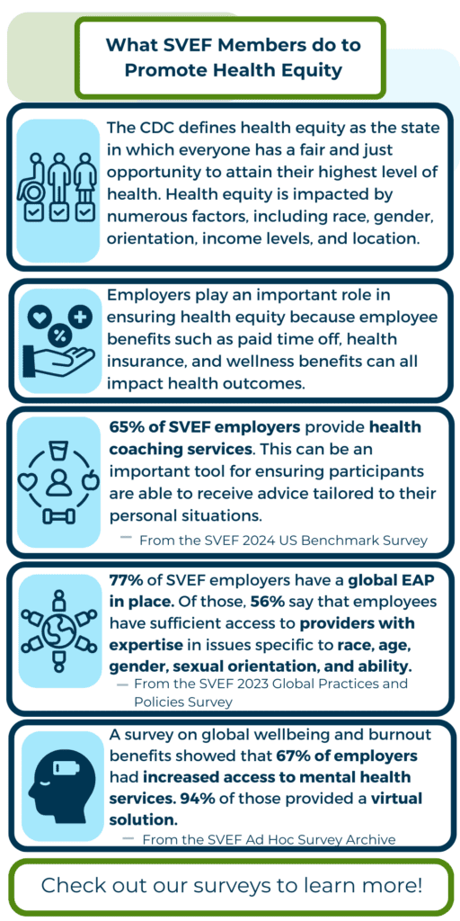 What SVEF Members Do to Ensure Health Equity