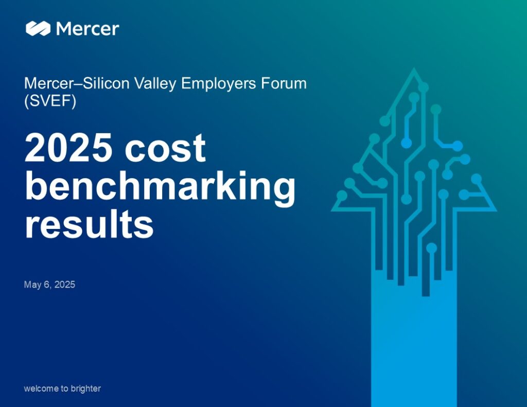 2025 Mercer SVEF Cost Survey Results Presentation